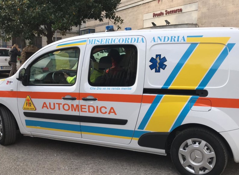 Permalink to Emergenza-urgenza, le Misericordie di Puglia: «Bene internalizzazione ma basta attacchi strumentali alle associazioni» Emergenza-urgenza, le Misericordie di Puglia: «Bene internalizzazione ma basta attacchi strumentali alle associazioni»