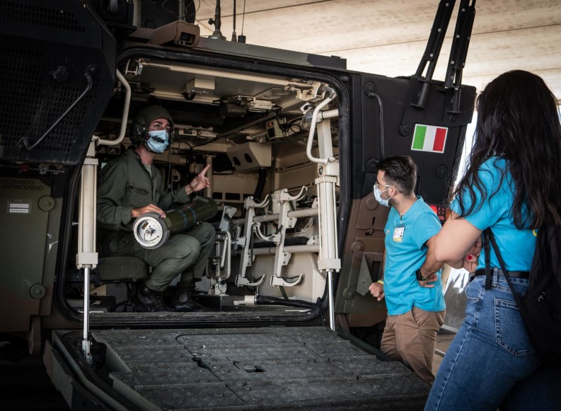 Permalink to “A lezione con l’Esercito Italiano”: visita formativa per le G.emme all’82° Reggimento “Torino” “A lezione con l’Esercito Italiano”: visita formativa per le G.emme all’82° Reggimento “Torino”